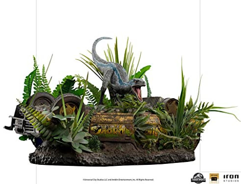 Jurassic World Fallen Kingdom - Blue Deluxe Statue ArtScale 1/10, 24 cm