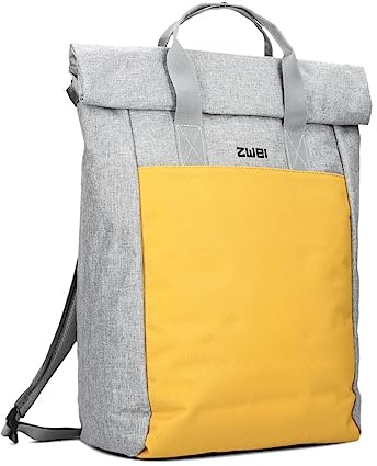 Zwei Rolltop-Rucksack Benno BE260 wasserabweisender Laptop-Rucksack 16/18 L robustes Material viele Fächer + Schlüsselband + Flaschenhalter, perfekt für Freizeit, Uni, Büro, zeitloses Design