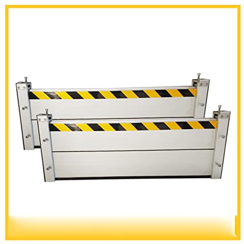 Hochwasserschutz Bei TüRen, Hochwasserschutz Barriere Aussen, Hochwasserschutz Bei TüRen Spundwand, Aluminiumlegierungs Material, Gut Wasserdicht, Geeignet füR Garageneinfahrt, TüR, StraßE Usw. ( Size