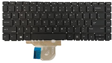 Yisawroy Originale Sostituzione US Layout Tastiera Del Computer Portatile per HP Pro book 440 G6 445 G6 440 G7 445 G7 Layout Inglese