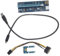 UKCOCO Adaptateur Pci Pci Gpu Externe Câble USB pour Ordinateur Portable Pratique pour Gamers Et Multimédia