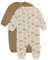 PIPPI Unisex Baby Nightsuit -Zipper (2-Pack) and Toddler Sleepers, Mehrfarbig, 74 EU