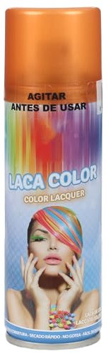 Spray Temporal con Color para Cabello - Efecto Vibrante, Fácil Lavado, Apto para Todos los Tipos, Secado Rápido, Ideal para Fiestas y Eventos, 125ml (Color Bronce, 1 unit)