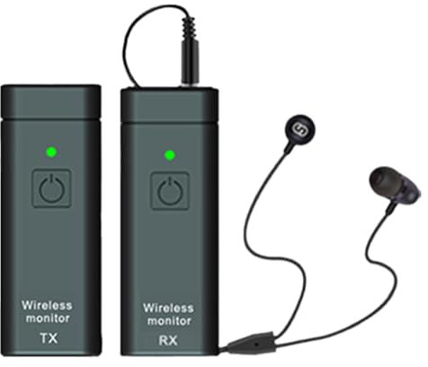 ZONTTR UHF Wireless in-Ear Monitor System Professionale Digital Sound Stage Broadcast Scheda audio Trasmettitore esterno Ricevitore