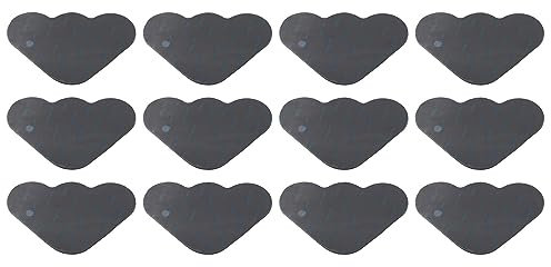 HUSHUI 12 Stück Teppichgreifer, rutschfeste Teppichaufkleber, Selbstklebende, Leicht zu Entfernende Teppichaufkleber Teppichböden, Holzböden, Laminatböden