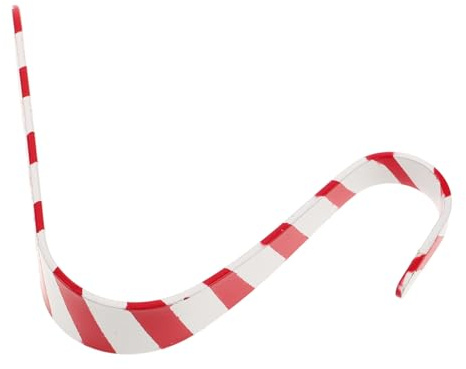 IMIKEYA Metal Christmas Stocking Hook for Mantle Striped Sock Hanger Fireplace Stocking Hanging Decor Xmas Party Decor