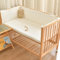 GYCF Bettumrandung Kinderbett,Gitterbett Umrandung Baby Nestchen Babybett Umrandung Baby Kinderbett Nestchen Bettschutz Bettumrandung Seitenschutz,120x28CM