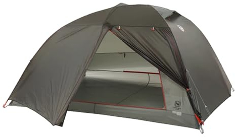 Big Agnes Copper Spur UL - Rucksackzelt für Camping, 3 Jahreszeiten, Ultraleicht, wasserdicht, eloxierte Stangen, Flechtengrün/Quecksilber, 2 Person XL