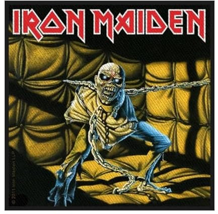 Halle15Clothes - Aufnäher für Kutte - Band Iron Maiden - Piece of Mind