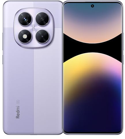 Xiaomi Redmi Note 14 Pro 5G telefono cellulare 1.5K 120Hz 6.67” display AMOLED, 12+512GB smartphone senza contratto con processore octa-core e 200MP AI tripla fotocamera 5110mAh batteria 45W