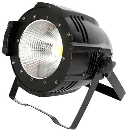 CHIMHOON 2in1 200W LED Bühnenlicht, Theaterstrahler, Bühnen Par Effekte Spot Licht, COB Bühnenlicht Strahler, Professionelle Stroboskoplicht, für DJ, Studio, Konzert, Hochzeit, Theater