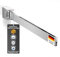 rtmr Handtuchhalter Wandmontage & Schrankmontage, schwenkbar, Chrom, Premium Gästehandtuchhalter aus Aluminium, 42 cm, drehbare Handtuchstange, platzsparend, Ideal für Bad & Gäste-WC