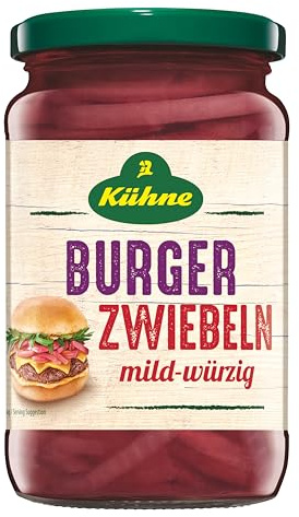 Kühne Burger Zwiebeln, 370ml