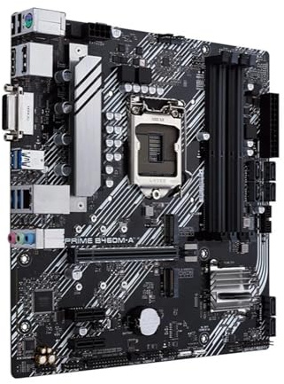Placa Madre Fit For B460M-A LGA1200 admite encabezados Aura Sync RGB, Doble M.2, DDR4 2933MHz