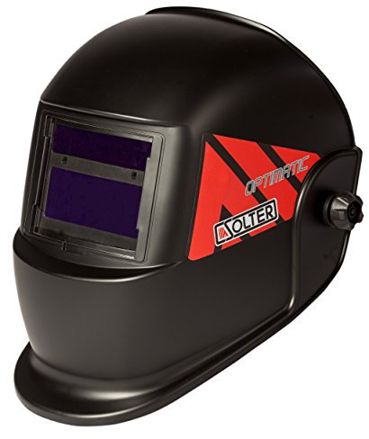 SOLTER Pantalla de soldadura Optimatic 55 Careta para soldadura regulable 9-13 Ideal para Electrodo-MMA, MIG-MAG y TIG