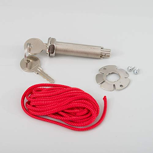 HORI® Notentriegelungsschloss für Garagentore | Einfache Bedienung | Kompatibel mit allen HORI Sektionaltoren | Höchste Sicherheit & zuverlässiger Schutz bei Stromausfall Notentriegelungsschloss für