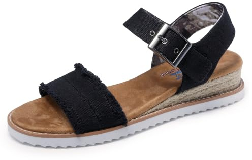 Skechers Desert Kiss-Adobe Princess 113541-BLK, Womens sandals, black, 41 EU