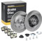 RIDEX 3405B1132 Bremsenset Hinten 249,0mm - Bremsen Set mit Bremsscheiben und Bremsbeläge Satz