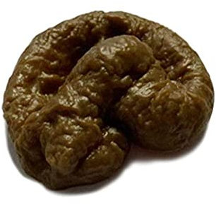 Fausse crottes réaliste en plastique amusant pour Halloween
