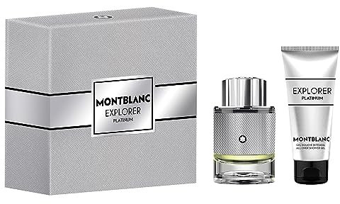 Montblanc Explorer Platinum Geschenkset Eau de Parfum 60 ml, Duschgel 100 ml