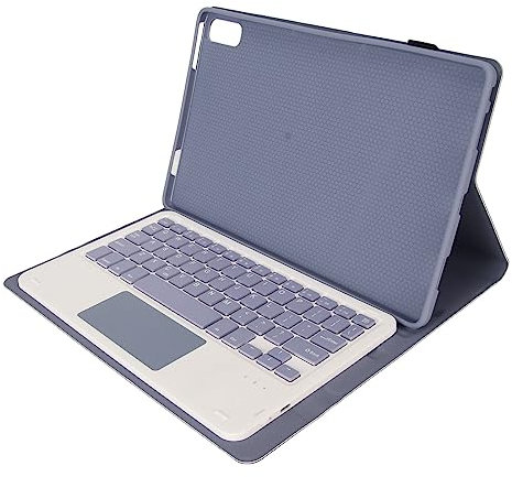 Case with Keyboard for Lenovo Tab P11 2nd Gen, Pad Plus 2023 11.5 TB350FU/TB350XU, Magnetic Detechable Wireless Keyboard Slim Stand Cover (Purple)