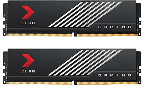 Pny Kit Ram Xlr8 Gaming 32Go (2X16Go) Ddr5 6400Mhz (Pc5-51200) Cl40 1.4V (Md32Gk2D5640040Mxr)