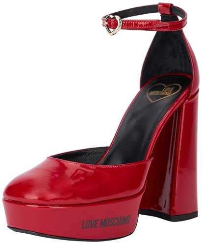 Love Moschino Heeled Pumps Women Lack 6.5 UK