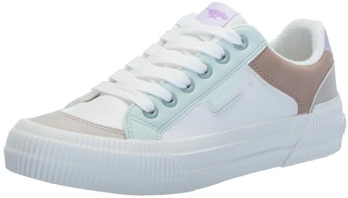 Rocket Dog Women's Cheery Sneaker, White Combo, 3.5 UK