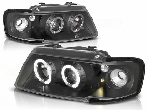 CR-Lights Angel Eyes Scheinwerfer in schwarz für Audi A3 8L 09.1996-08.2000, LPAU05
