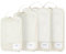 ECOHUB 4-Teilige Kompression Koffer Organizer, Packing Cubes mit Tag, Recycelten Packwürfel Set für Rucksack & Koffer, Maschenverstärkung Packtaschen für Koffer, ReiseOrganizer, Patent Anhängig(Beige)