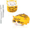 Folaxshoo Kompatibel mit AirPods 4 Csae Cute 3D Cartoon Funny Cover mit Reiniger Kit[PP Animal] (Cat Yellow)