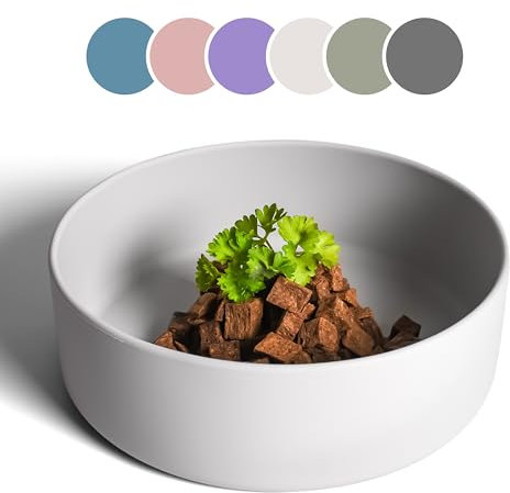 ne&no® Silikon Fressnapf 1200 ml für kleine und mittelgroße Hunde | Futternapf Hund rutschfest | Hunde Trinknapf | Hundenapf