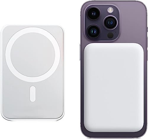 Battery Pack for Apple iPhone, Magnetic Wireless Power Bank 20W Fast Charging, 10000mAh Wireless Portable Charger Compatible with Mag-Safe for iPhone 16 15 14 13 and 12