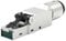 RJ45 Connector CAT6 & CAT6A Tool Free Shielded Field Termination Plug, Cat6 Cat6A toolless RJ45 Ethernet Connector Plug (CAT 6 (10Gbps / 500MHz))