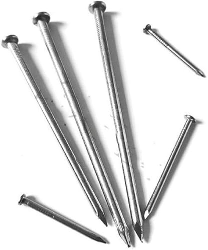 Fünf goldene Nagel 304 Edelstahl-Holznägel, Flachkopfnägel, Plattenstifte 15–150 mm, 500 g(75mm)