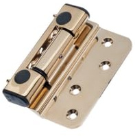 Kooples Hardware Challenger Door Hinge Composite Flag Heavy Duty Adjustable Secure Durable Replacement (PVD Chrome)