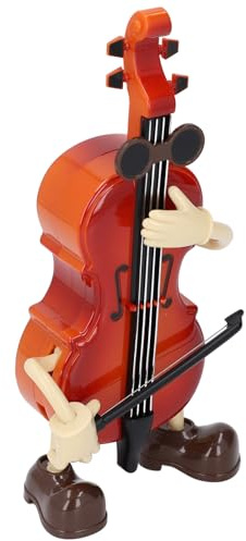 RASTKY Musikinstrument Musik Ornament Uhrwerk Fahren Vintage Musikinstrument Musik Ornament Vintage (Cello)