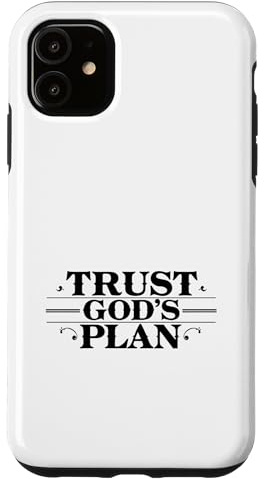 Hülle für iPhone 11 Trust God´s Plan Christian Timing