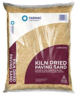 Grove & Gravel Kiln Dried Sand Brushing in Joint Gap Filling Paving Block Slabs Patio and Drives Fine Dry Aggregate Silica Large Sand Bag