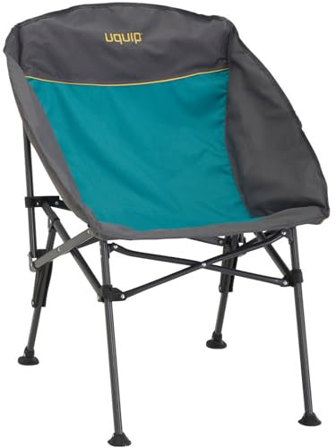Uquip Faltbarer Campingstuhl Comfy - Robuster und Leichter Faltstuhl