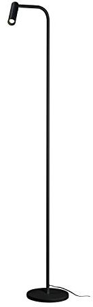 SLV LED Standleuchte KARPO | Design Innen-Standleuchte, stilvolle Innenbeleuchtung | Indoor-Leuchte dimmbar in 3 Stufen, Lese-Beleuchtung, Indoor-Lampe | schwarz | mit Premium LED