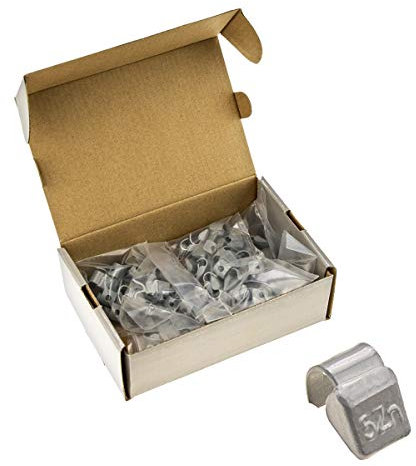 Stix 100x Schlaggewichte Auswuchtgewichte 5g Wuchtgewichte für Alufelgen Zinkgewichte Gewichte ZN
