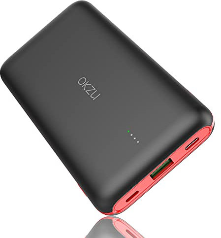 OKZU 10000mAh Fast Charging Portable Power Bank, 22.5W QC 4.0 & PD 3.0 Type C Powerbank, USB C Portable Charger, External Battery Pack for iPhone 13 12 X Pro iPad Samsung Galaxy S21 S20 Mobile Phone