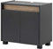 Schildmeyer Waschbeckenunterschrank 146318 Cosmo, 57 x 54,5 x 33 cm (BxHxT), anthrazit