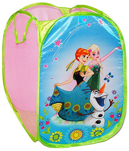 alles-meine.de GmbH Faltbare Aufbewahrungsbox/Wäschebox - Frozen - die Eiskönigin - mit Henkel - für Kinder Kiste Box - aus Nylon - Truhe/Spielzeugbox Spielzeugkiste Sp..