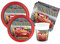 Isola Party Kit de fiesta de cumpleaños ecológico Cars (16 platos, 16 vasos, 20 servilletas) (edades 6-8)