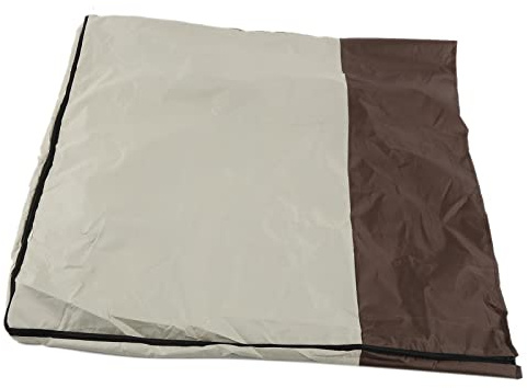 lyrlody Klappbett-Abdeckung, Tragbare Schutzhülle für Strandstuhl und Gartenmöbel, Staubdicht(102x33x104cm)