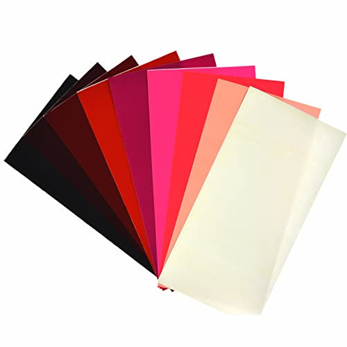 Flicken für Daunenjacke Selbstklebend, Daunenjacke Reparaturset, Nylon Textilaufkleber Waschmaschinenfest für DIY Scapbook Jeans-Zelttasche (rot)