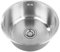 Fregadero pequeño de cocina, cuenco único de acero inoxidable para autocaravanas RV para instalación empotrada y empotrada escurridor reversible (41 x 41 x 20 cm)