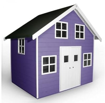 Phoenix Wooden Playhouse - (Indigo Glow)